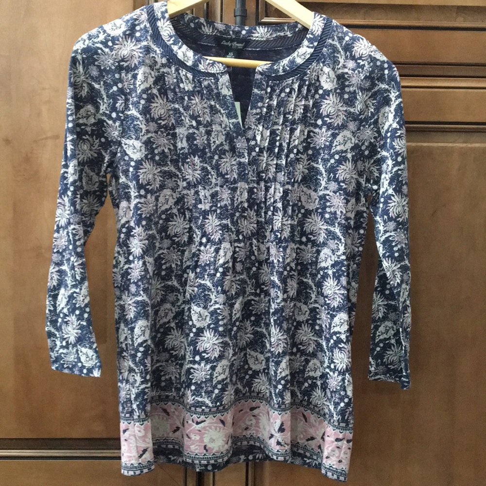 Lucky Brand NWT knit top 3/4 sleeve size XS